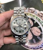 (EW) Swiss Fake Rolex Datejust II Silver Dial Jubilee Watches Eta 3255 Movement